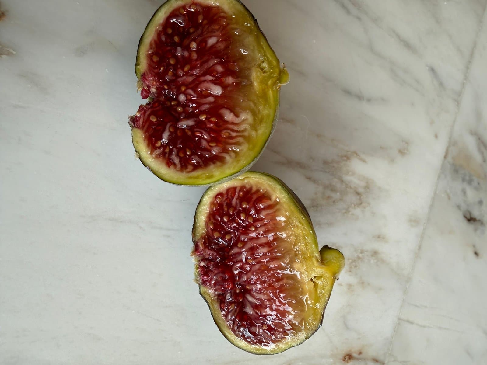 A ripe Black Madeira fig